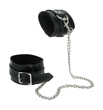 Strict Leather Black Bondage Set