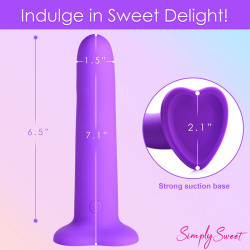 21X Vibrating Wavy Silicone Dildo