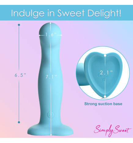 21X Vibrating Thick Silicone Dildo
