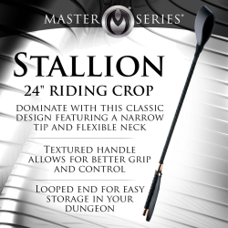 Stallion Riding Crop - 24 Inch