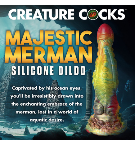 Majestic Merman Silicone Dildo