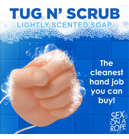 Tug N Scrub Soap On A Rope