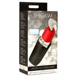 Pocket Pucker Lipstick Clit Stimulator