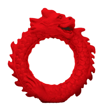 Rise of the Dragon Silicone Cock Ring
