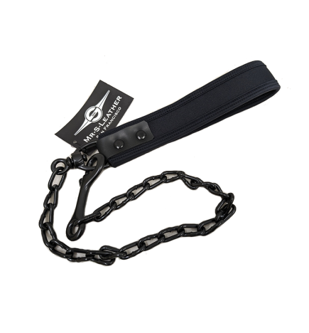 Mr. S Neoprene Puppy Leash - Black