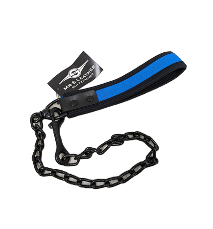 Mr. S Neoprene Puppy Leash - Blue