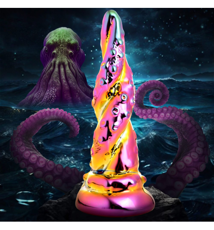 Enchantress Rainbow Glass Dildo