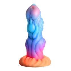 Alien Invader Glow-In-The-Dark Silicone Dildo