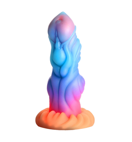 Alien Invader Glow-In-The-Dark Silicone Dildo