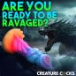 Aqua-Cock Glow-In-The-Dark Silicone Dildo Aqua-Cock Glow-In-The-Dark Silicone Dildo