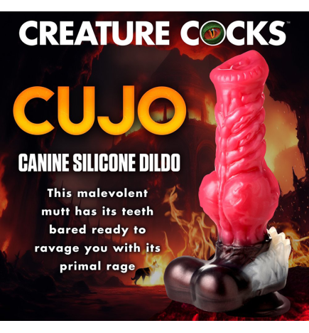 Cujo Canine Silicone Dildo - Large