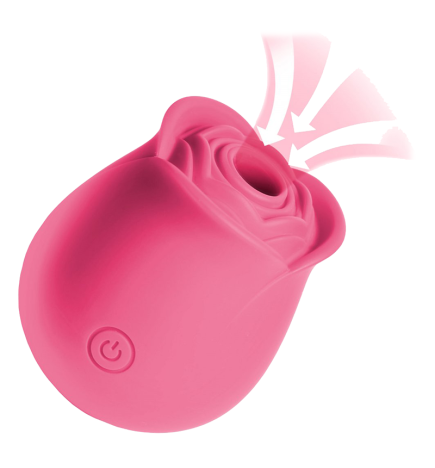 The Perfect Rose Clitoral Stimulator - Pink