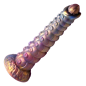 Deep Invader Tentacle Ovipositor Silicone Dildo with Eggs