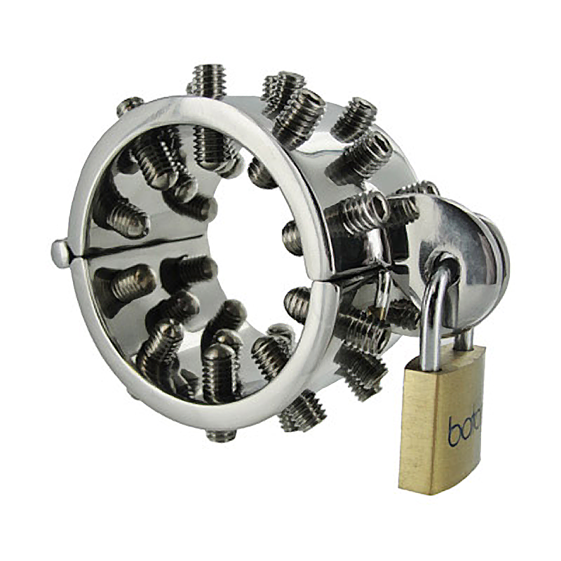 The Constrictor Locking Steel Cock Ring