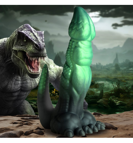 Dickosaur Dinosaur Silicone Dildo