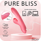 Candy-Thrust Silicone Thrusting and Sucking Rabbit Vibrator