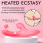 Candy-Thrust Silicone Thrusting and Sucking Rabbit Vibrator