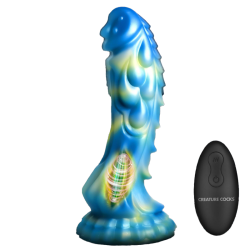 Sea Stallion Vibrating Silicone Dildo with Remote