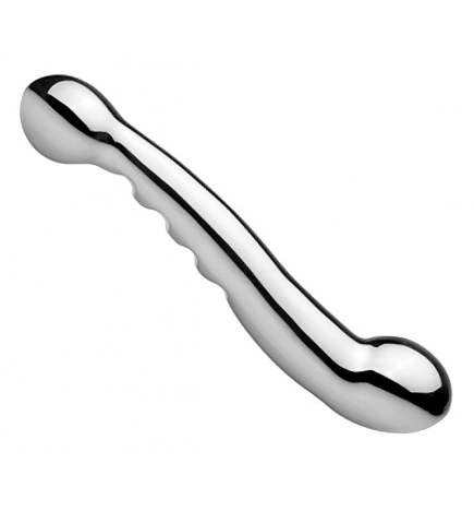 Steel Elegance Dual Dildo