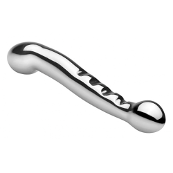 Steel Elegance Dual Dildo