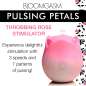 Pulsing Petals Throbbing Rose Clit Stimulator - Pink