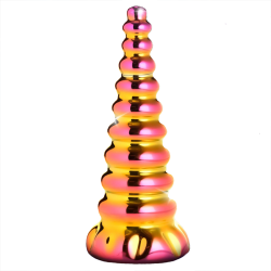 Twilight Rainbow Unicorn Glass Dildo
