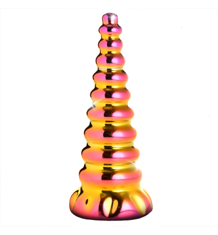 Twilight Rainbow Unicorn Glass Dildo