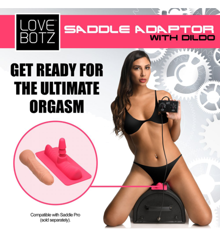 Saddle Adapter with Dildo