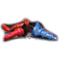 Hell-Hound, Lord Kraken, & King Cobra Silicone Keychain Set