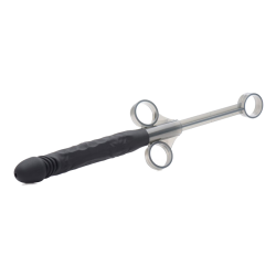 Jizz Shooter Silicone Dildo Lubricant Launcher