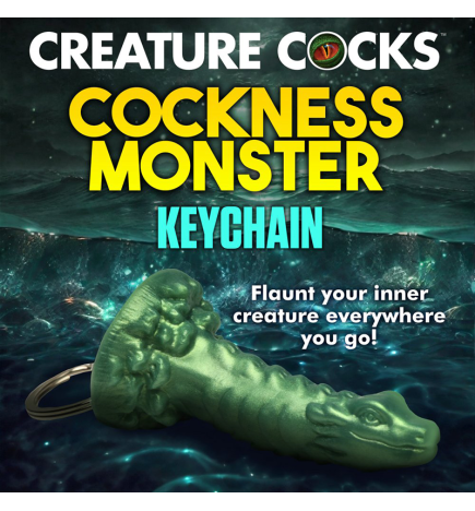 Cockness Monster Mini Dildo Key Chain