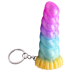 Mystique Unicorn Mini Dildo Key Chain