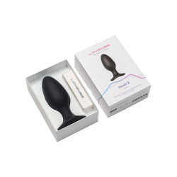 Lovense Hush 2 2.25" Butt Plug - Black