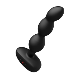 Lovense Ridge Bumpy Anal Plug - Black