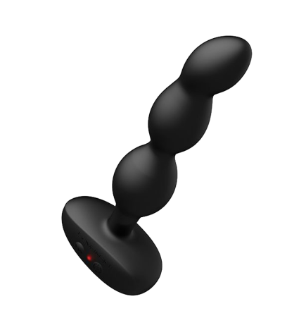 Lovense Ridge Bumpy Anal Plug - Black
