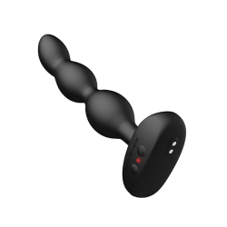 Lovense Ridge Bumpy Anal Plug - Black