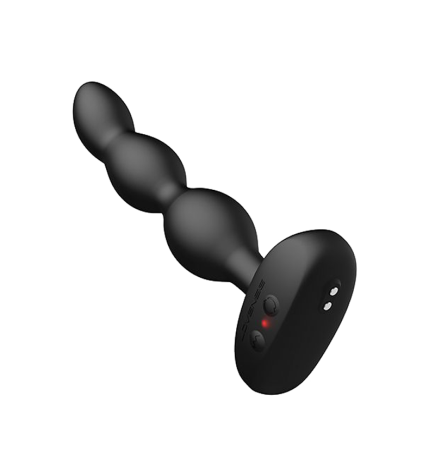 Lovense Ridge Bumpy Anal Plug - Black