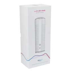 Lovense Max 2 Rechargeable Male Masturbator w/White Case