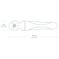 Lovense Domi 2 Flexible Rechargeable Mini Wand - Black