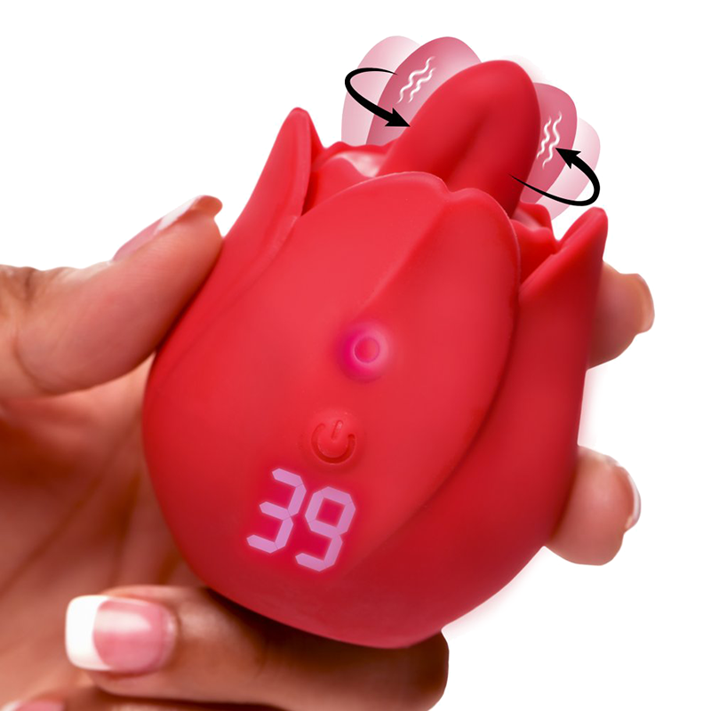 Rose Kisser Licking and Vibrating Digital Clitoral Stimulator Rose Kisser Licking and Vibrating Digital Clitoral Stimulator