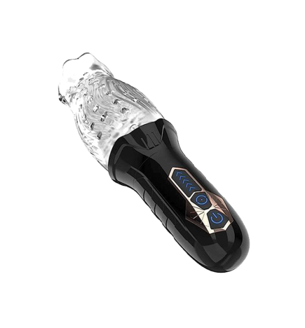 The Male Rose Rotating Blow Job Simulator - Black