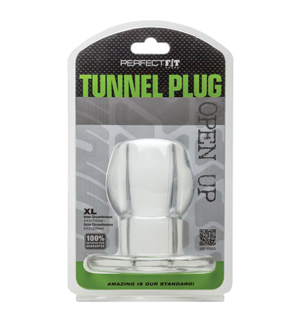 Perfect Fit Tunnel Plug XLarge - Clear
