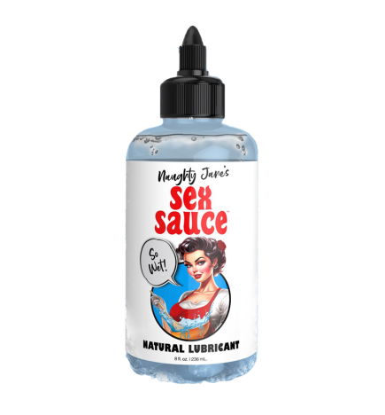 Naughty Jane's Sex Sauce Natural Lubricant - 8 & 16 oz