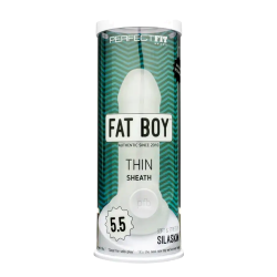 Perfect Fit Fat Boy Thin Sheath 5.5" - Clear