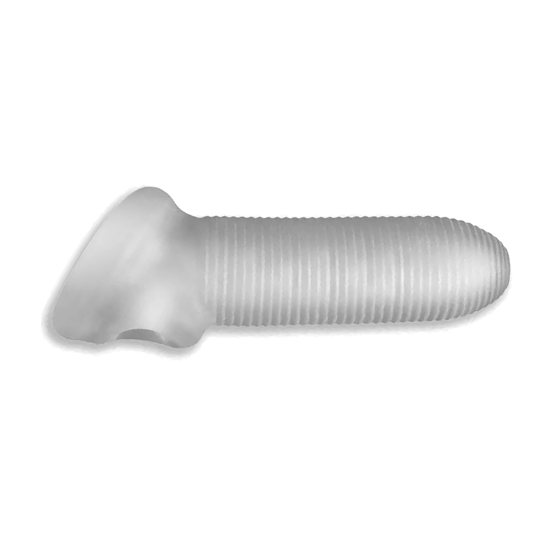 Perfect Fit Fat Boy Micro Ribbed Sheath 5.5" - Clear