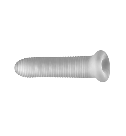 Perfect Fit Fat Boy Micro Ribbed Sheath 6.5" - Clear
