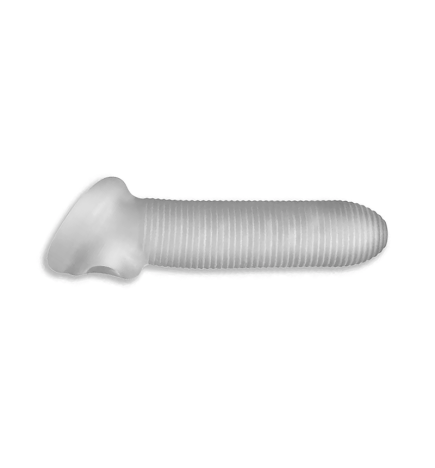 Perfect Fit Fat Boy Micro Ribbed Sheath 6.5" - Clear