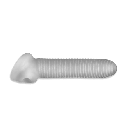 Perfect Fit Fat Boy Micro Ribbed Sheath 7.5" - Clear