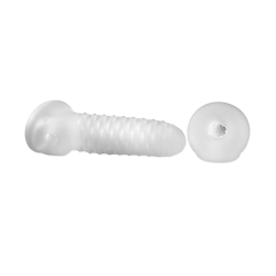Perfect Fit Fat Boy 6.5" Checker Plate Sheath - Clear