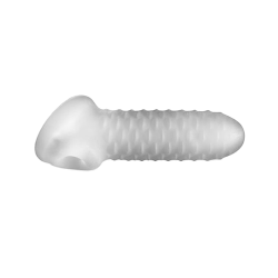 Perfect Fit Fat Boy 6.5" Checker Plate Sheath - Clear